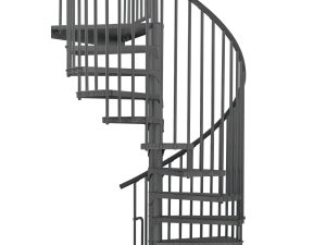 Scară spiralată Minka Rondo Smart Grey, 120 cm,