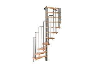 Minka Scară spiralată Metallica Gri 130 cm ,h 305 cm