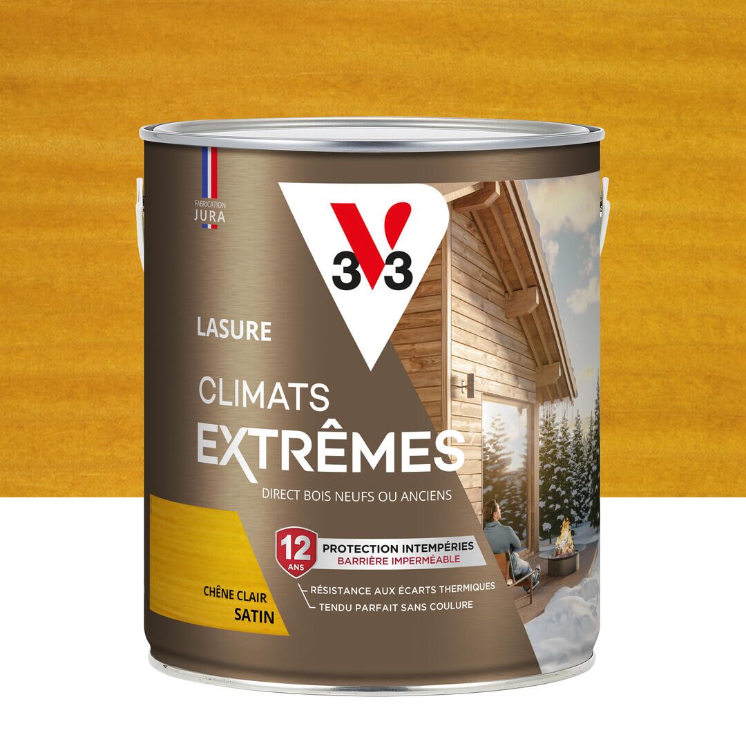 V33 Lazură pentru lemn exterior – protecție pentru climat extrem