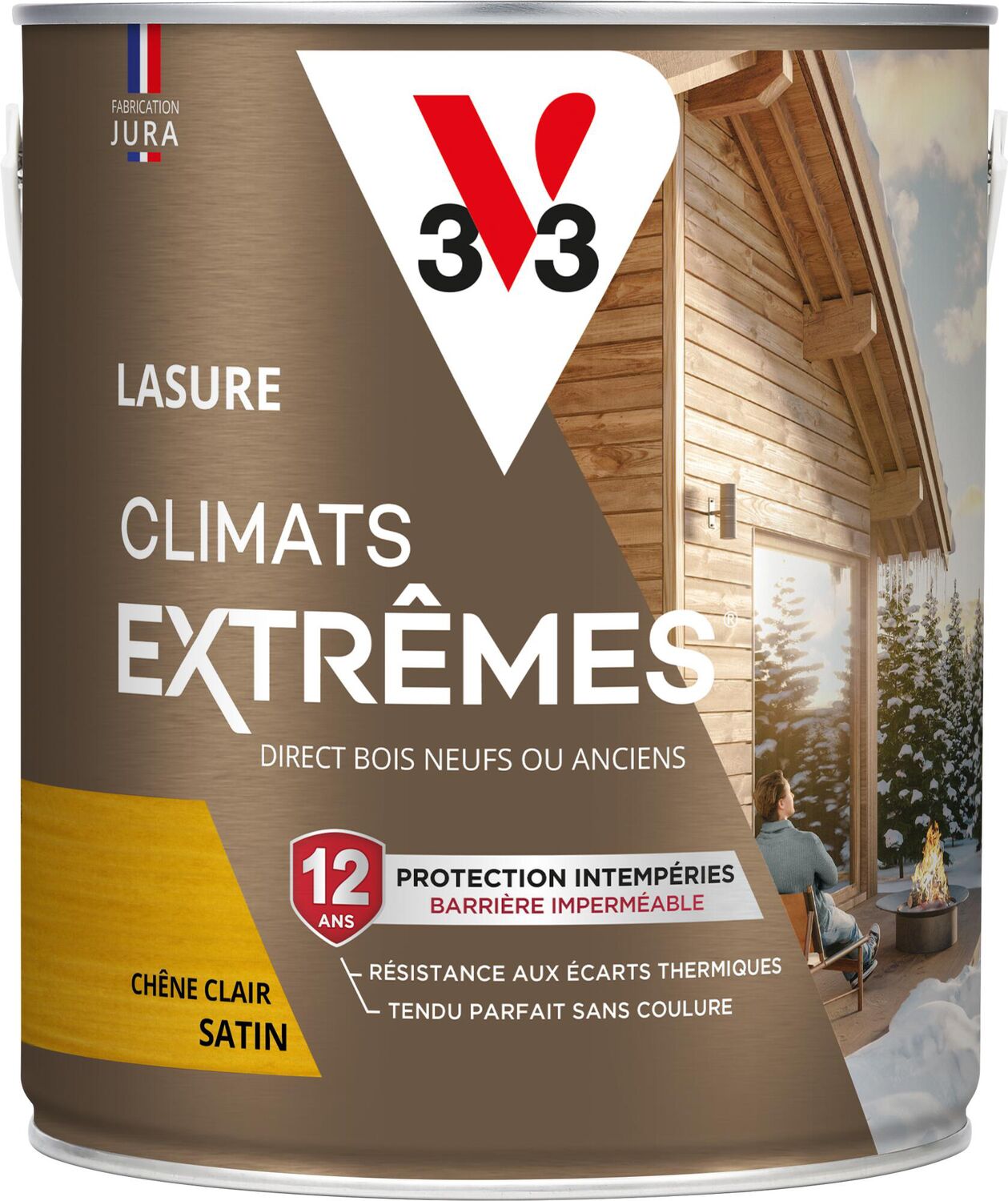 V33 Lazură pentru lemn exterior – protecție pentru climat extrem