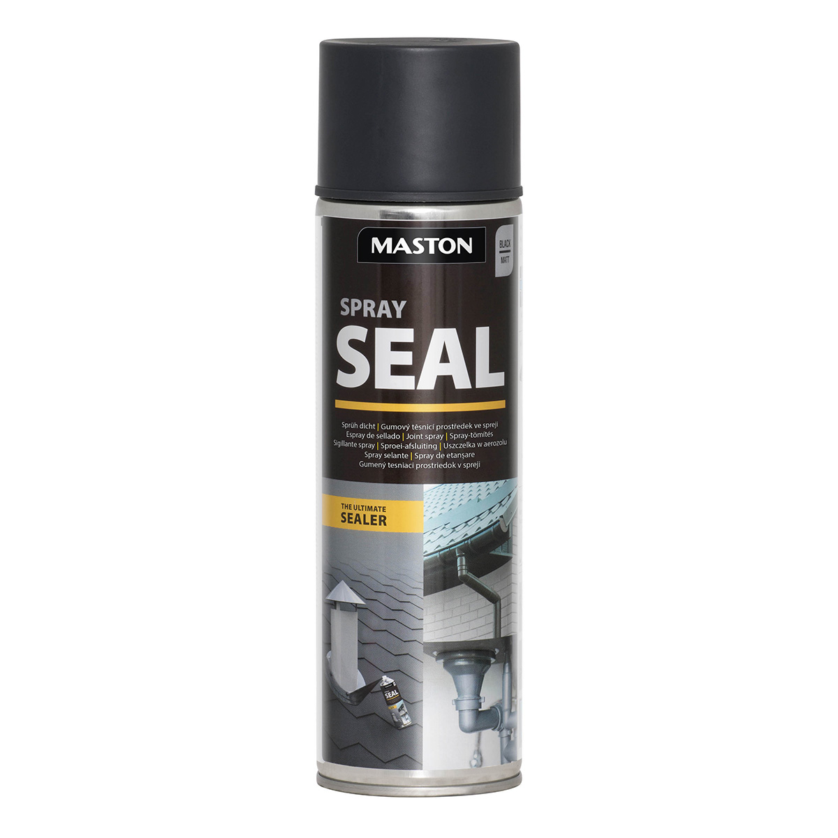Maston Seal negru – mastic de etanșare negru pentru lucrări de construcții și reparații